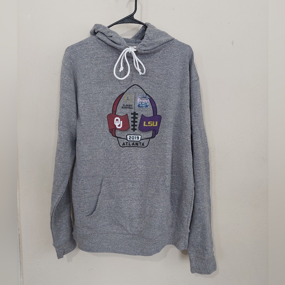 2019 Peach Bowl L Gray Sweatshirt